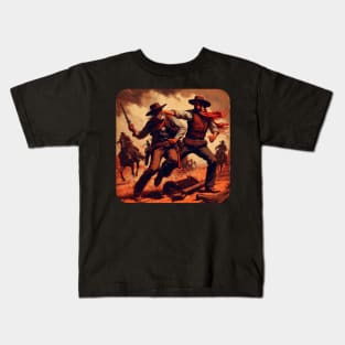 Western Era - Gunfight #3 Kids T-Shirt